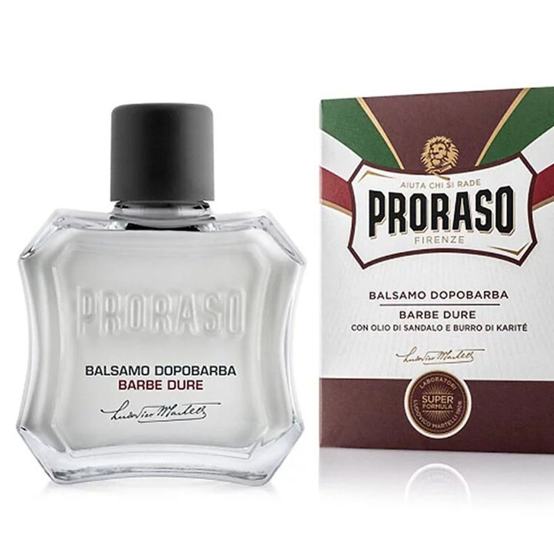 Proraso - 檀香 红标 胡后乳 / 须后乳 胡后脸部保养保湿保湿舒缓 - 男性清洁护肤品 - 其他材质 