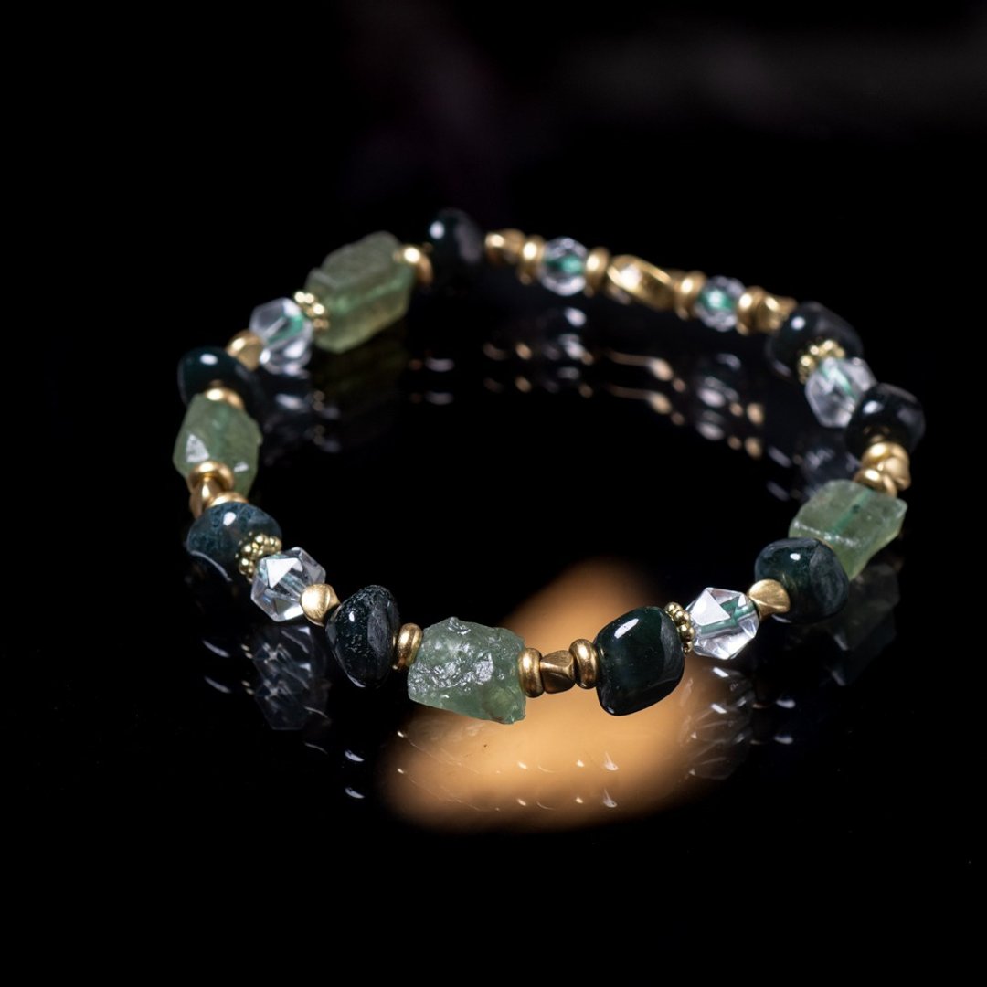 植物图鉴 I 海藻玉绿磷灰手链 C1283 - 手链/手环 - 宝石 