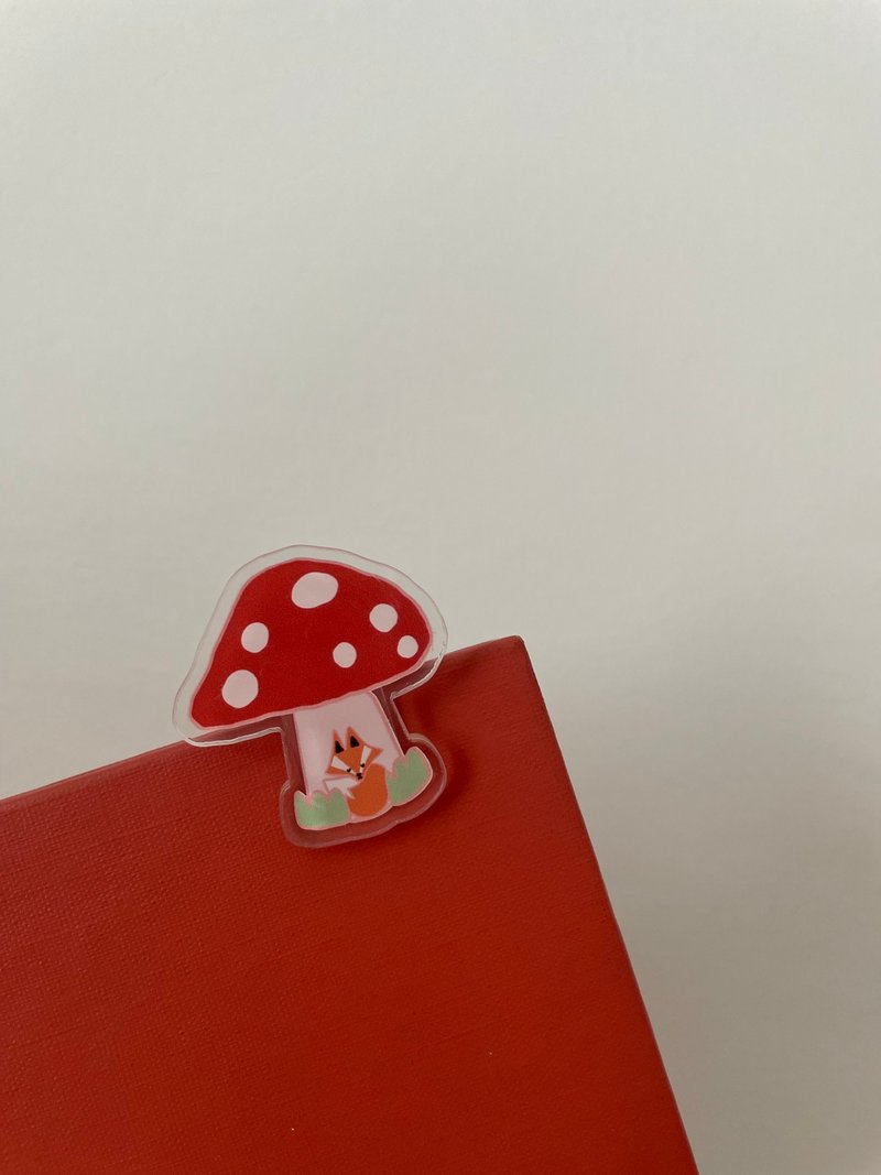 狐狸爱好者 - 书签 - 塑料 橘色