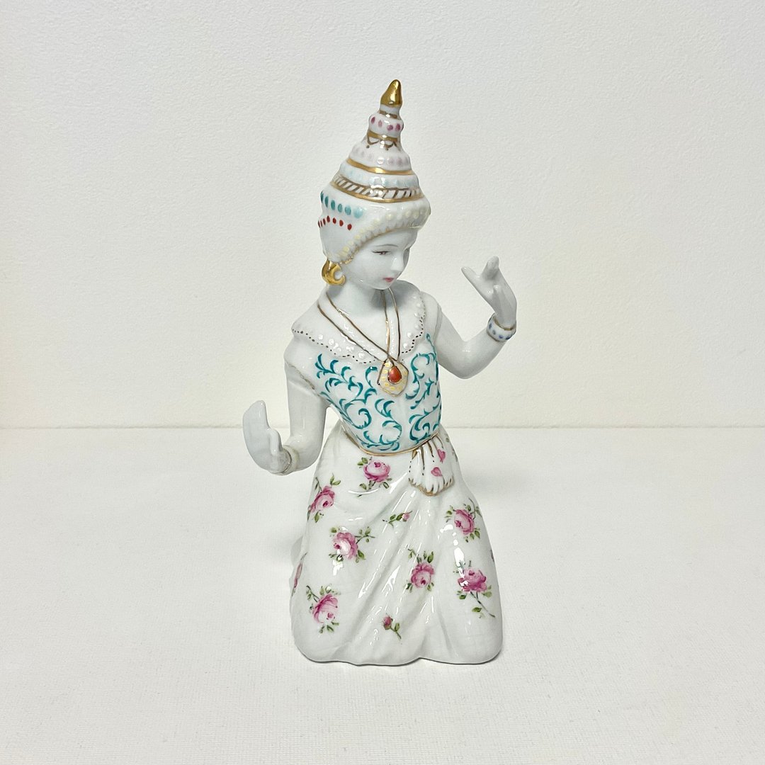 Thai Dance figurine - 玩偶/公仔 - 瓷 白色