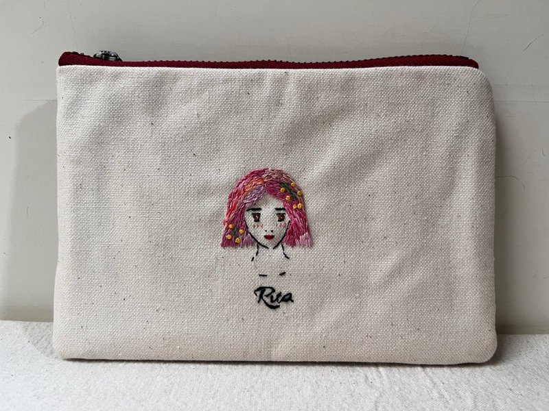 女子好朋友-Rita护照包 - 零钱包 - 棉．麻 
