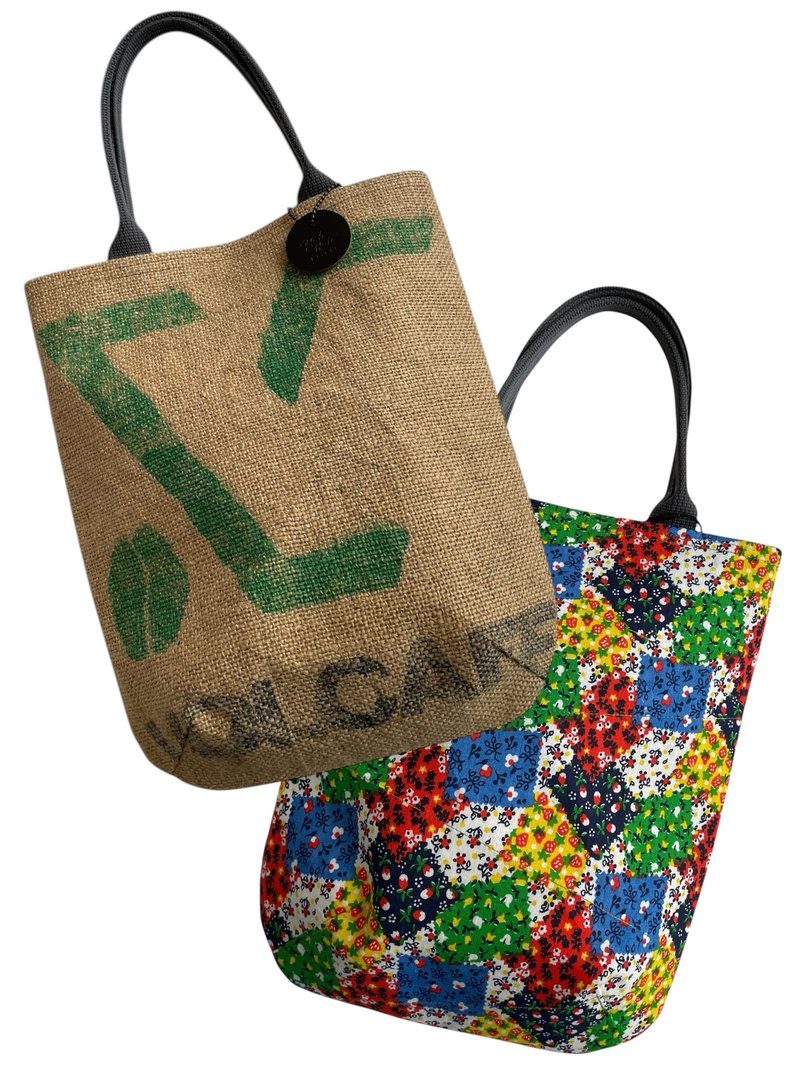 圆润饱满的秘密轮廓 / Chubby Bag, 尼加拉瓜 - 手提包/手提袋 - 棉．麻 绿色