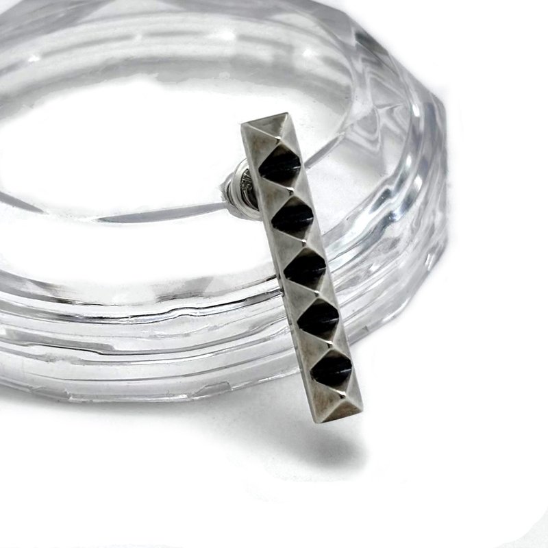 耳针/ 925银/ 哥德庞克 /银饰品 / 日本制造 / 包邮 / - 耳环/耳夹 - 纯银 银色