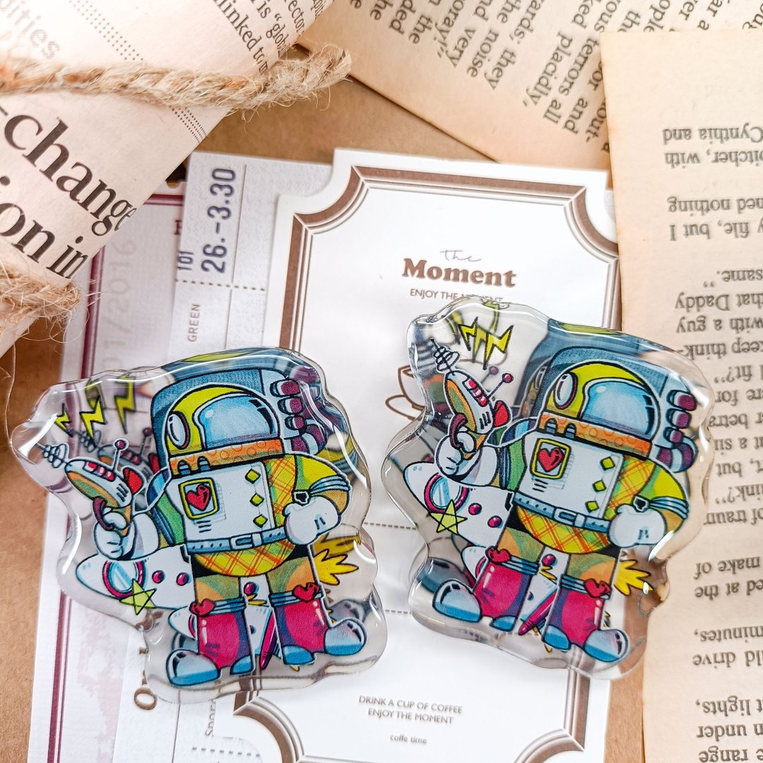 職人D / 晶透手帳夾 - 文件夹/资料夹 - 塑料 多色
