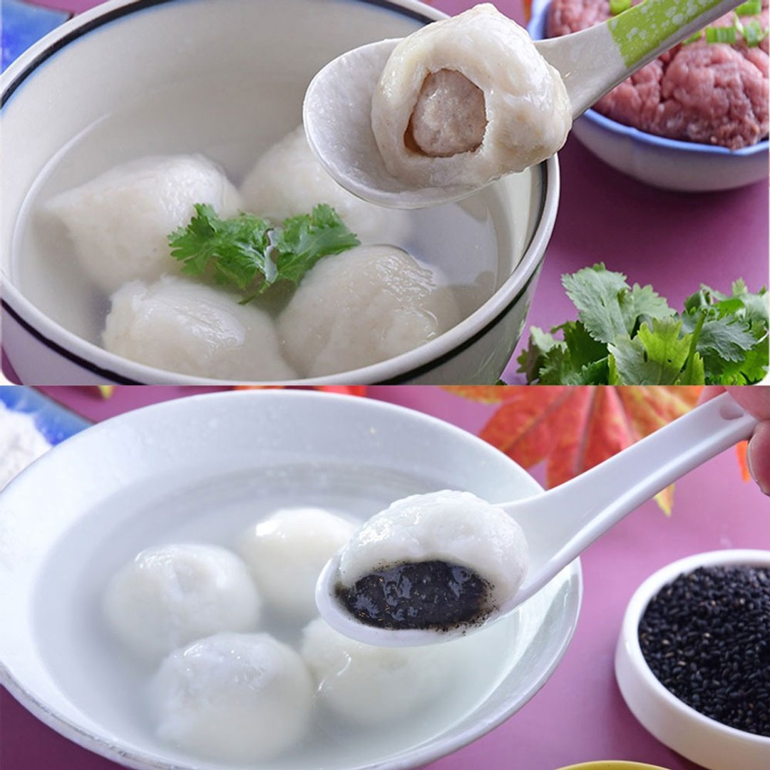 【九如商号】经典汤圆咸甜2件组(鲜肉汤圆+甜汤圆(任选)) - 零食/点心 - 其他材质 