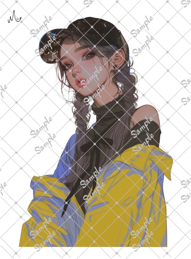 原创人物贴纸 - 贴纸 - 纸 