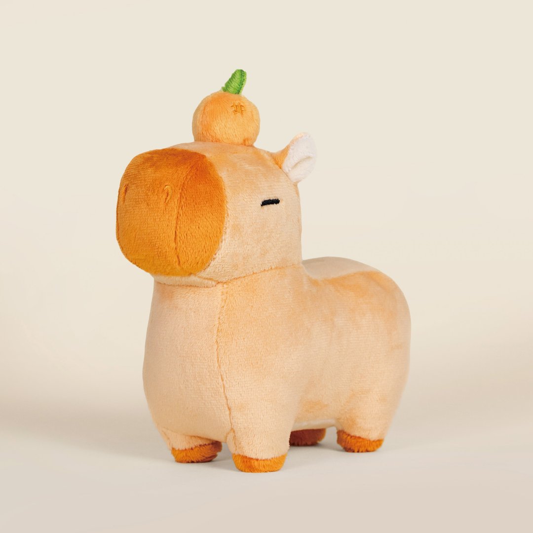 Bellzi | Mini Orange Cappi 小橘子水豚玩偶 - 玩偶/公仔 - 其他人造纤维 橘色