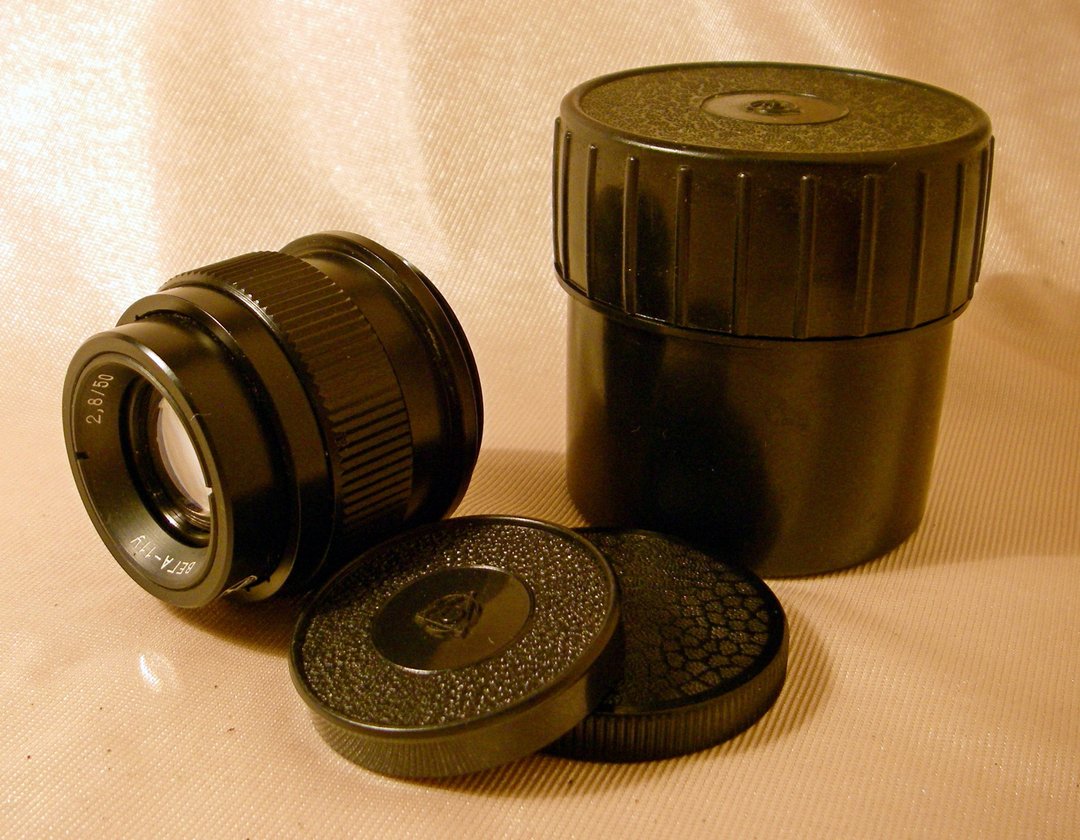 VEGA-11U 50mm F2.8 镜头 f 35mm 胶片 UPA 放大镜 M39 安装苏联 - 相机 - 玻璃 黑色