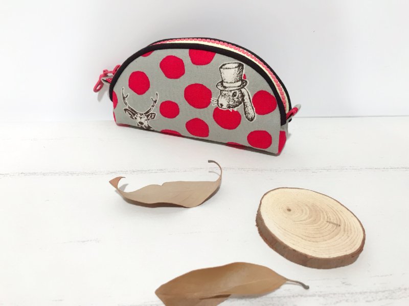 点点动物零钱包 - 皮夹/钱包 - 棉．麻 