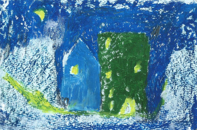 绘画作品--夏夜 - 海报/装饰画/版画 - 纸 