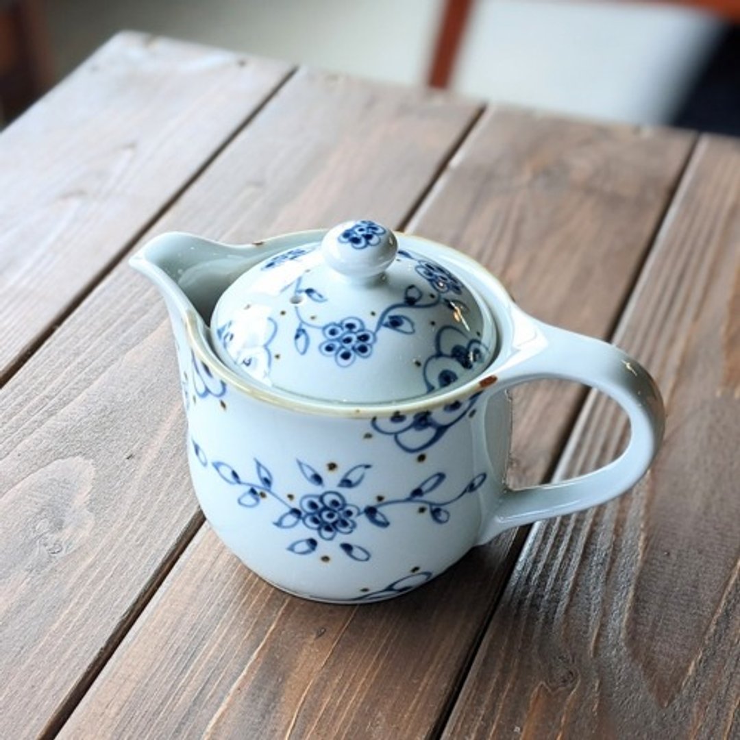 蔓藤花纹 茶壶 - 茶具/茶杯 - 陶 