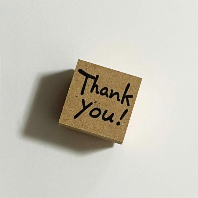 橡皮擦印章 thank you Epilili 原创 - 印章/印台 - 橡胶 