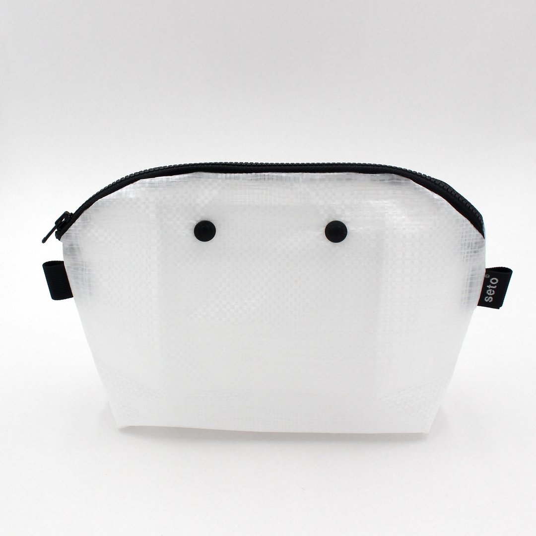 seto / creature bag / bag in bag / travel pouch / Case wide M / Clear - 化妆包/杂物包 - 其他人造纤维 透明