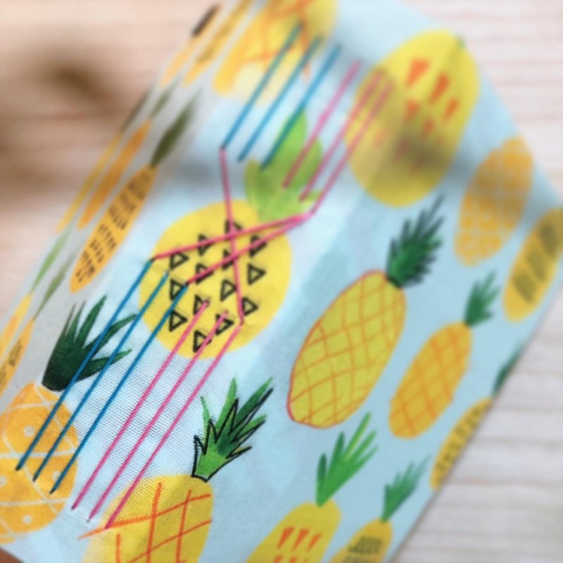 凤梨旺旺 - 封背版 - 2022 无时效 A6 手缝手帐本 - 笔记本/手帐 - 纸 