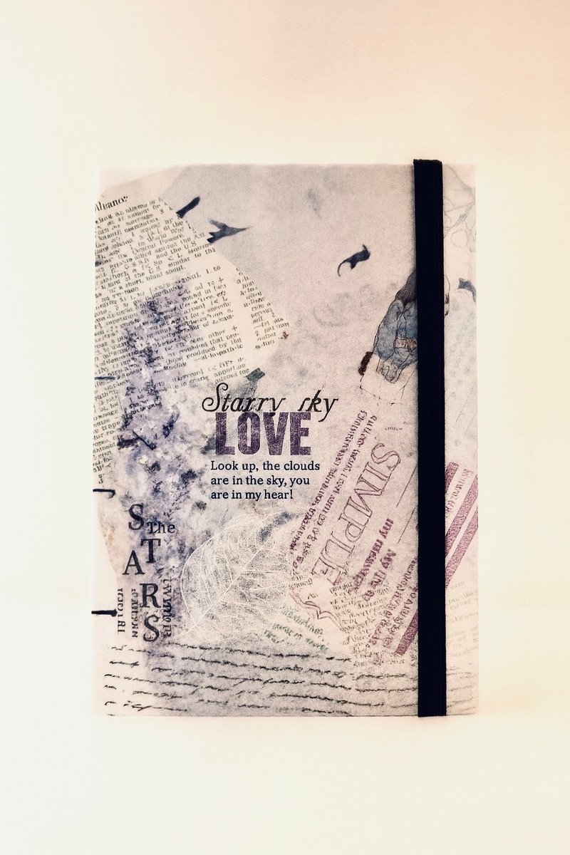 手缝笔记本 A6 手工书 / 手帐 - 笔记本/手帐 - 纸 