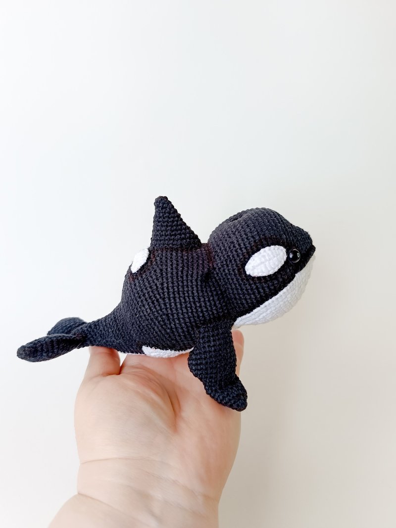 逆戟鲸Amigurumi钩针图案PDF英文。 婴儿虎鲸钩针可爱 - 手工艺教程/工具书 - 其他材质 