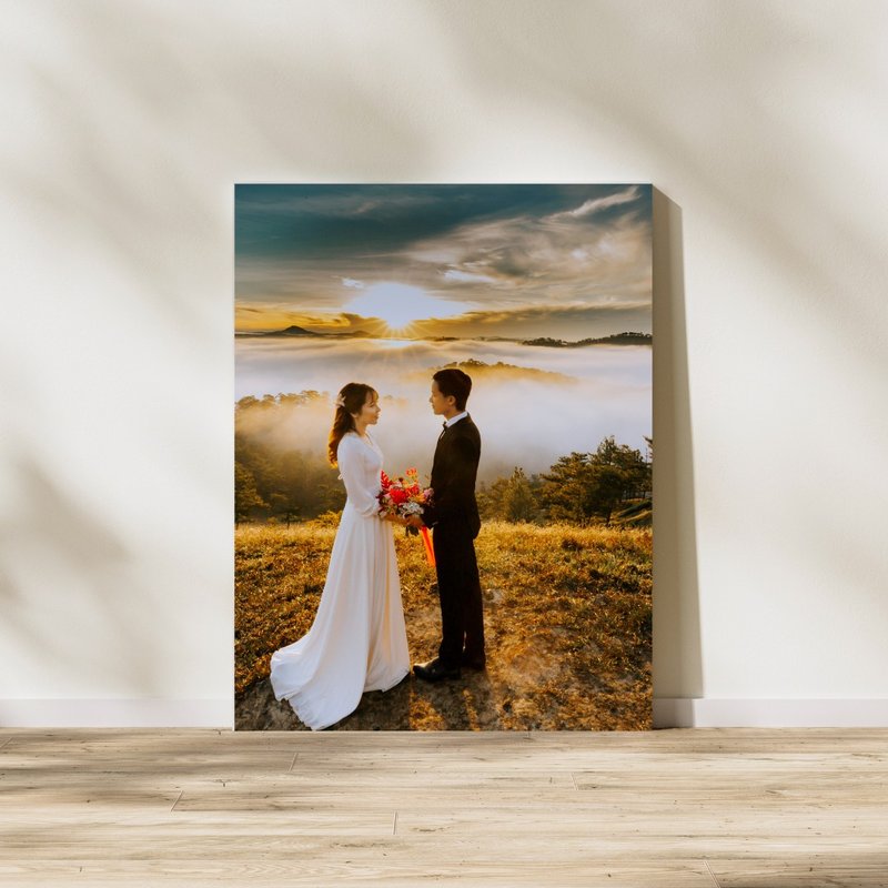 无框画 顶级欧洲品牌100%纯棉无酸画布 艺术微喷 中大尺寸专区 - 画框/相框 - 木头 多色