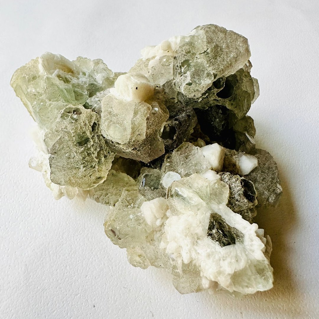 内蒙银都萤石 1•水晶原石•智慧天才石•宝石•指导灵•磁场净化 - 摆饰 - 其他材质 绿色