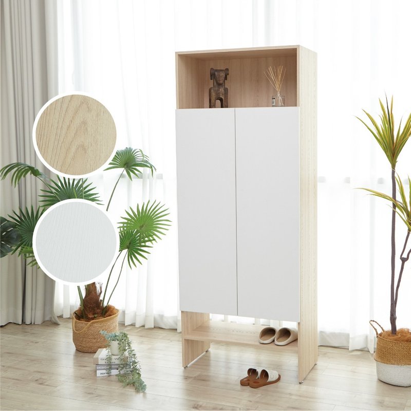 Starry 七层玄关收纳鞋柜(免组装/系统家具/200cm) - 其他家具 - 木头 卡其色