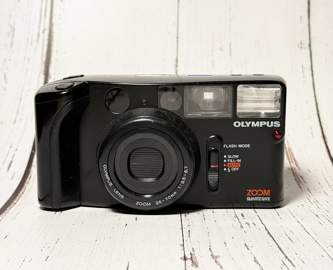 OLYMPUS AZ-1 ZOOM 底片相机 - 相机 - 其他金属 黑色