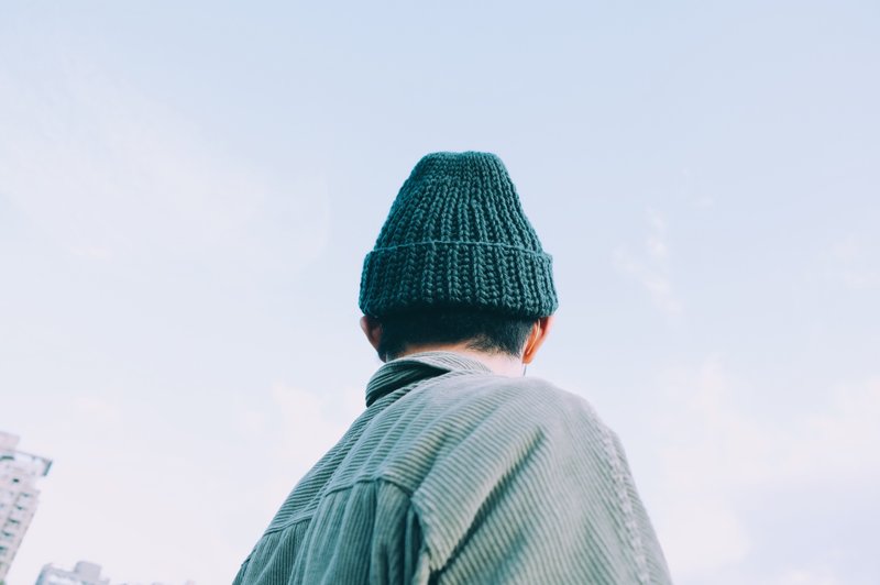 材料包 小山短毛帽 钩针编织材料包 - 编织/刺绣/羊毛毡/裁缝 - 羊毛 