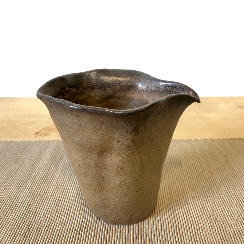 暹罗 柴烧手捏茶海 - 茶具/茶杯 - 陶 咖啡色