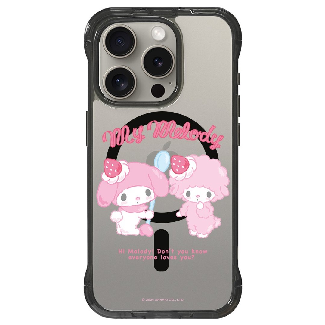 彼安诺 找我们吗 懒人支架 磁吸透黑 iPhone 16 15 Pro Max - 手机壳/手机套 - 其他材质 透明