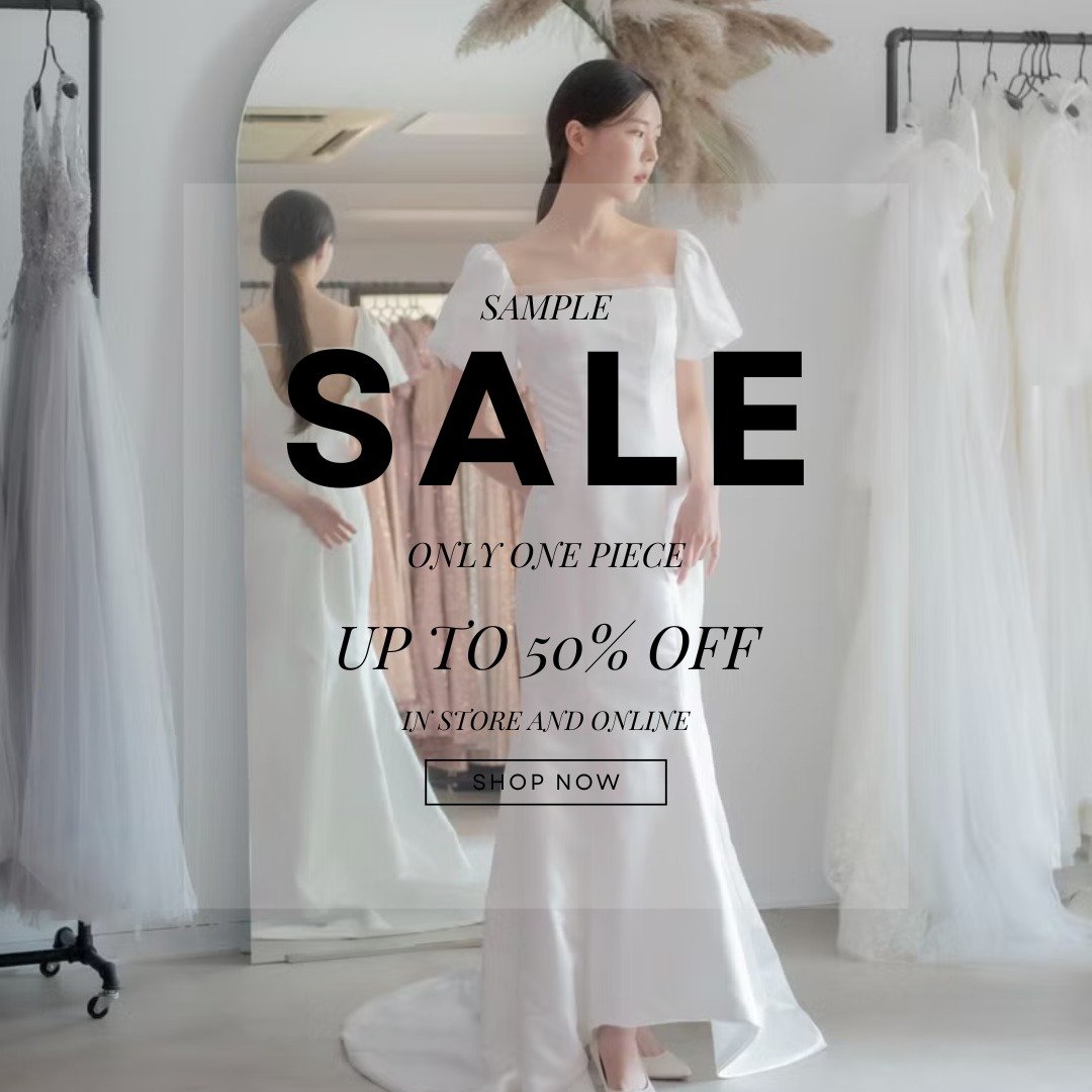 SAMPLE SALES 5折优惠 ! (绸缎美人鱼公主袖露背礼服) - 晚装/礼服 - 聚酯纤维 白色