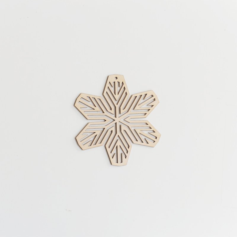 snow ornament B / snow ornament B - 其他 - 木头 