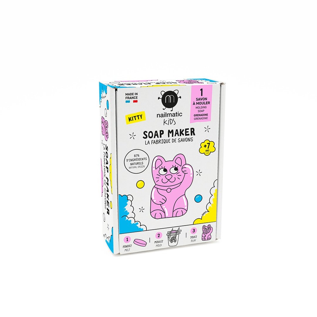 nailmatic Kids DIY 小猫咪肥皂制作礼盒 - 玩具/玩偶 - 浓缩/萃取物 多色