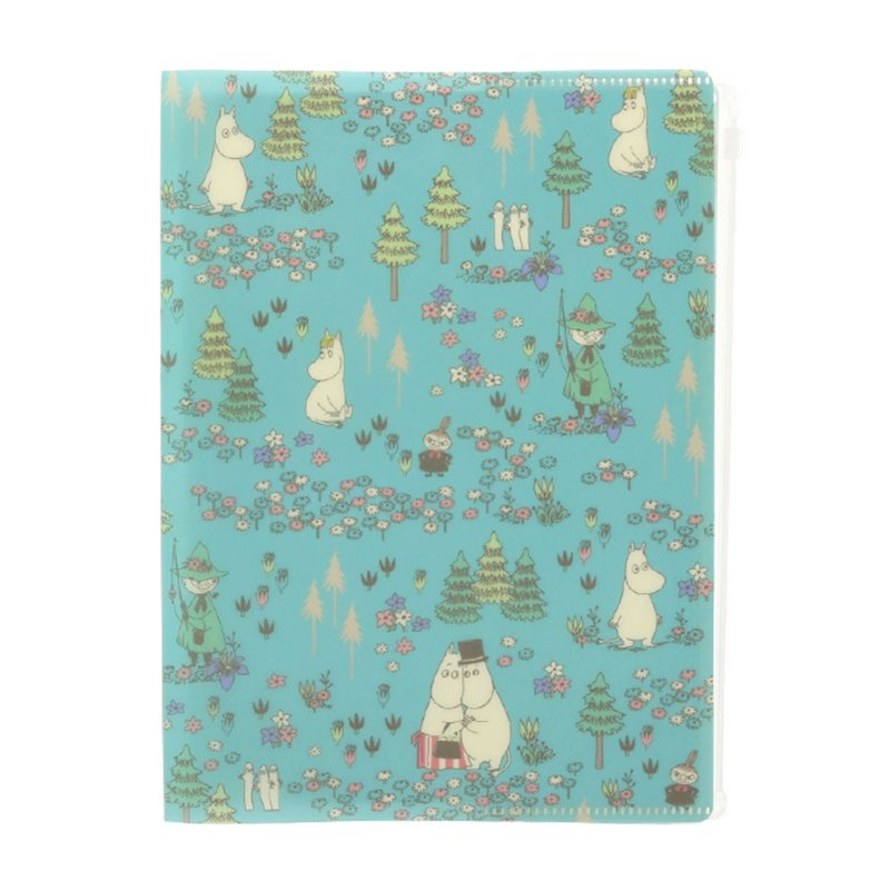 【MOOMIN噜噜米】日本进口 2021年B5月间手帐(薄荷绿) - 笔记本/手帐 - 纸 绿色