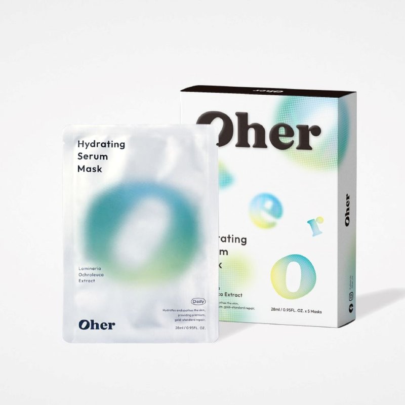 黄金海藻水嫩面膜-黄金海藻、积雪草 舒缓面膜(五片装) - 面膜/冻膜 - 其他材质 