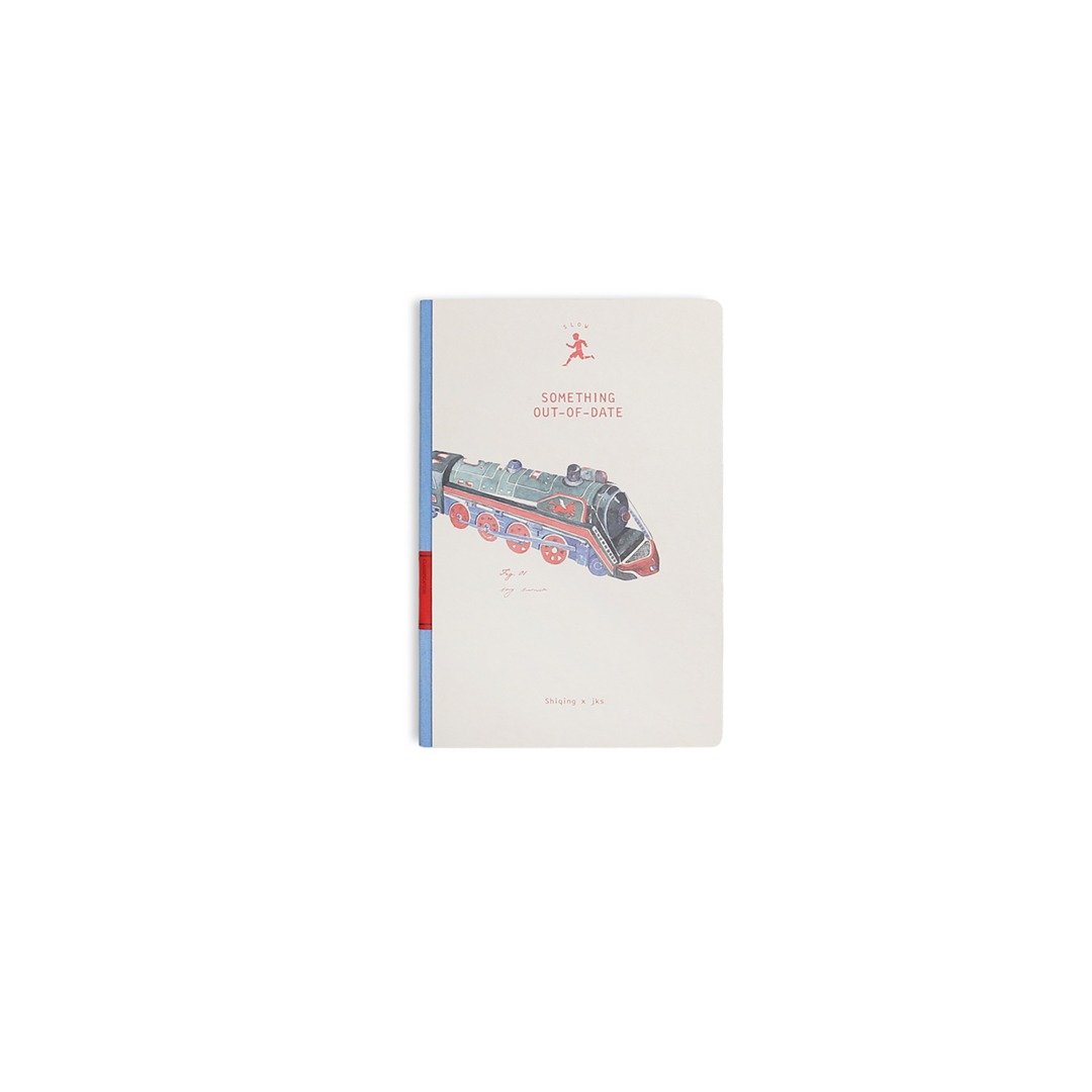 李诗晴x九口山 小二慢吞吞系列 160Pages 空白笔记本 玩具火车 - 笔记本/手帐 - 纸 
