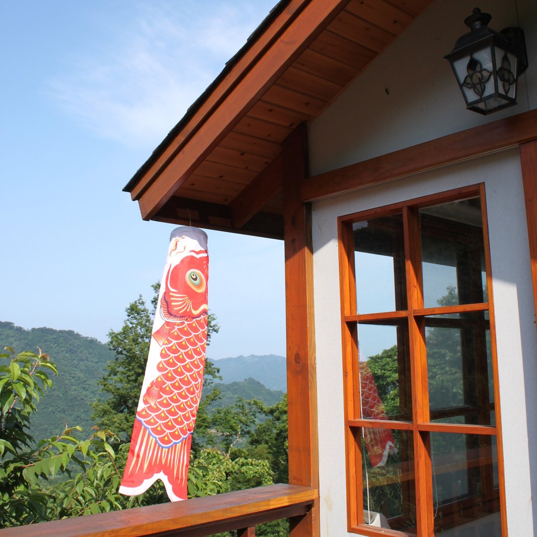 日式鲤鱼旗120CM (红) - 摆饰 - 聚酯纤维 红色