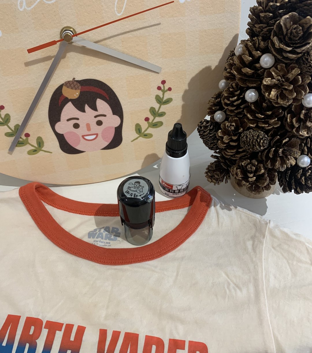 定制衣服连续章 - 印章/印台 - 塑料 