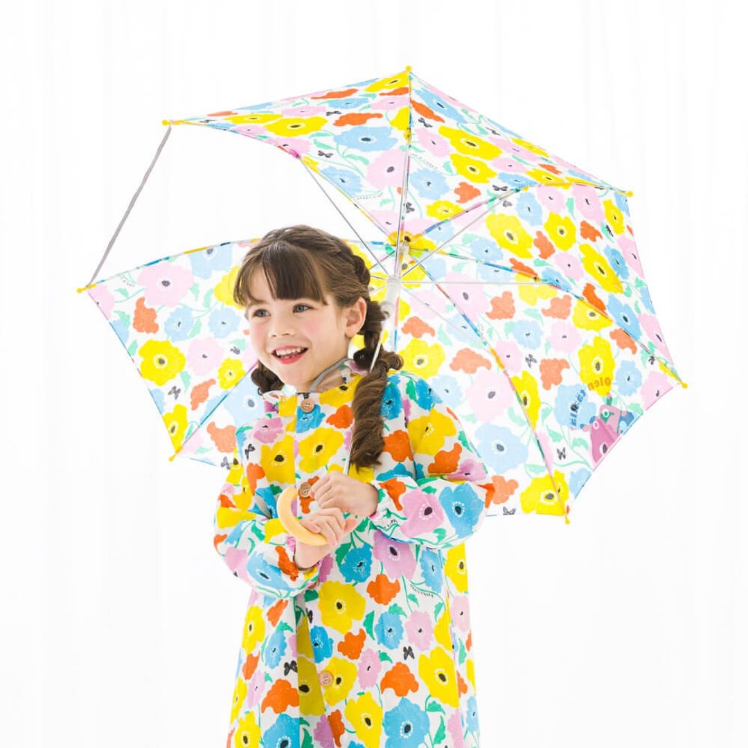 【kukka hippo】儿童安全雨伞 安全透明窗设计 - 雨伞/雨衣 - 防水材质 多色