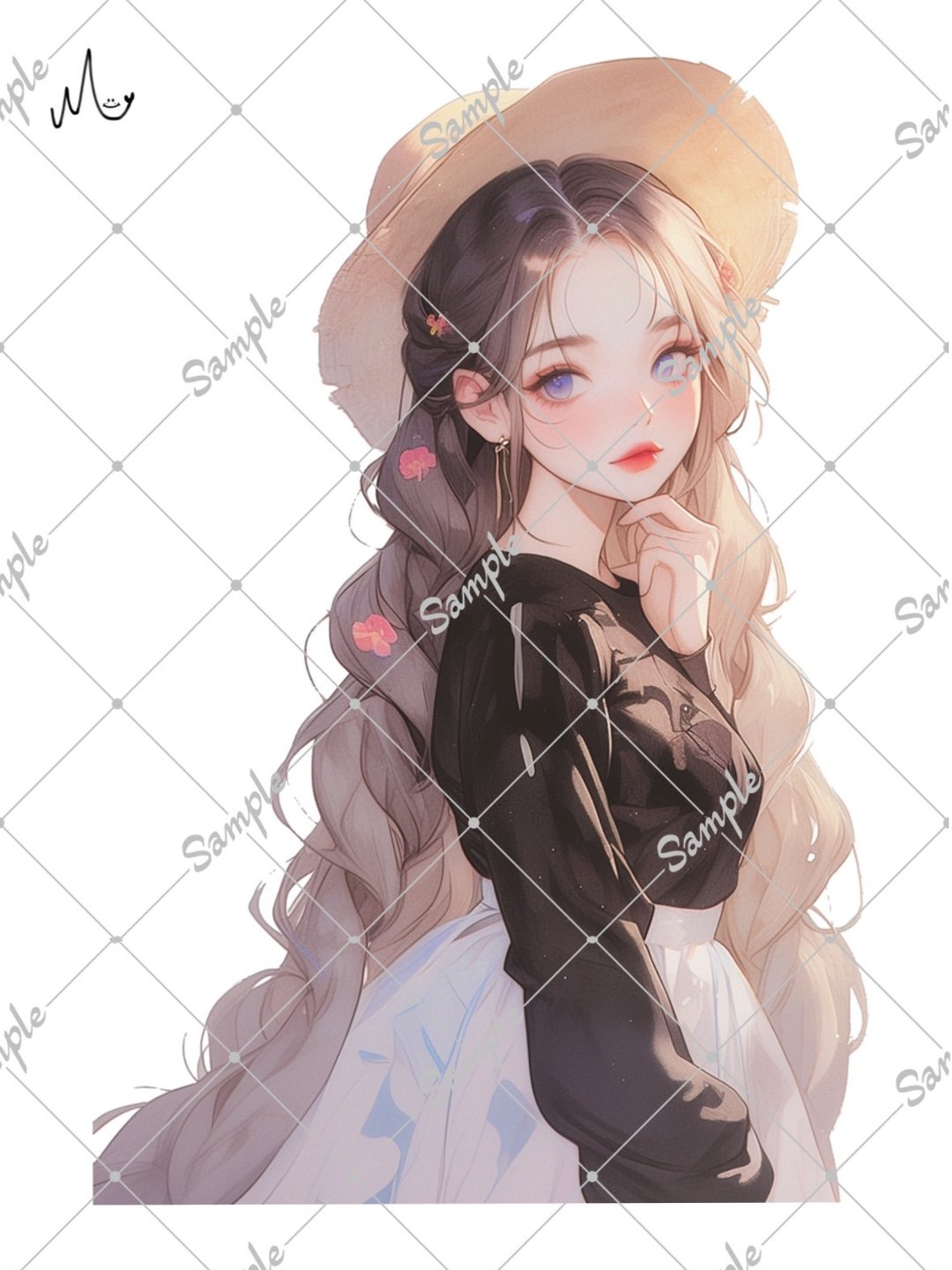 原创人物贴纸 - 贴纸 - 纸 