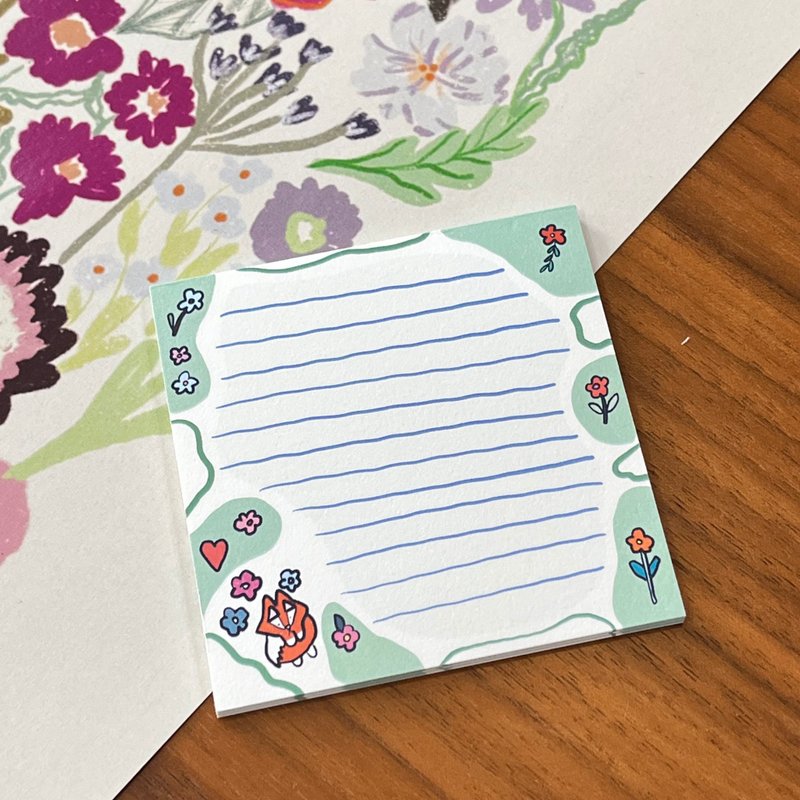 福克斯备忘录 - 便条纸/标签贴 - 纸 橘色