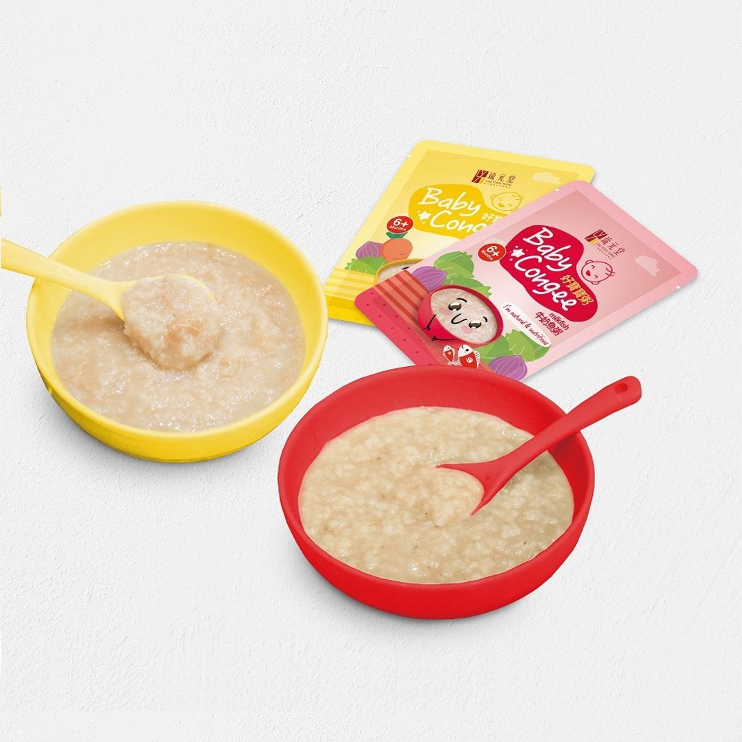 【琉元堂】好宝宝粥口味综合组(咕鸡咕鸡4包+牛奶鱼4包) - 料理包 - 新鲜食材 
