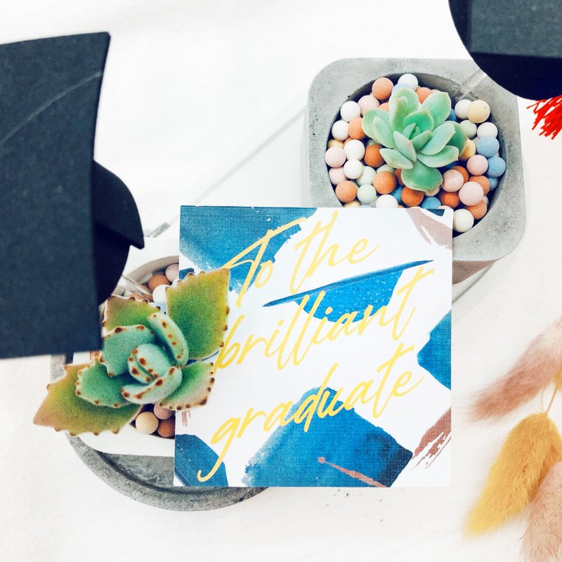 【毕业礼盒】纯粹系列-泥盆礼盒 - 植栽/盆栽 - 水泥 白色