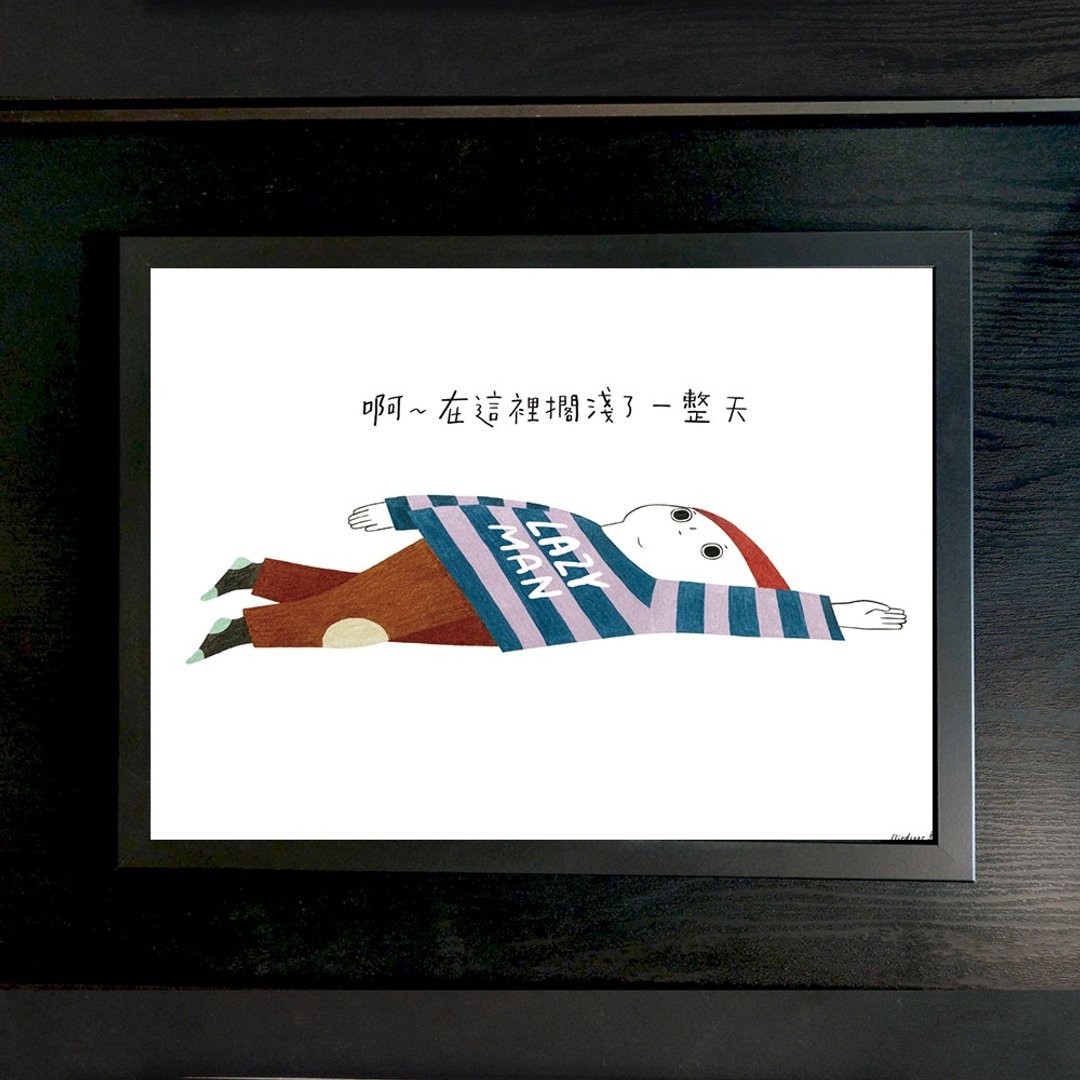 A3海报/ 懒懒的生活系列 (5款) - 海报/装饰画/版画 - 纸 