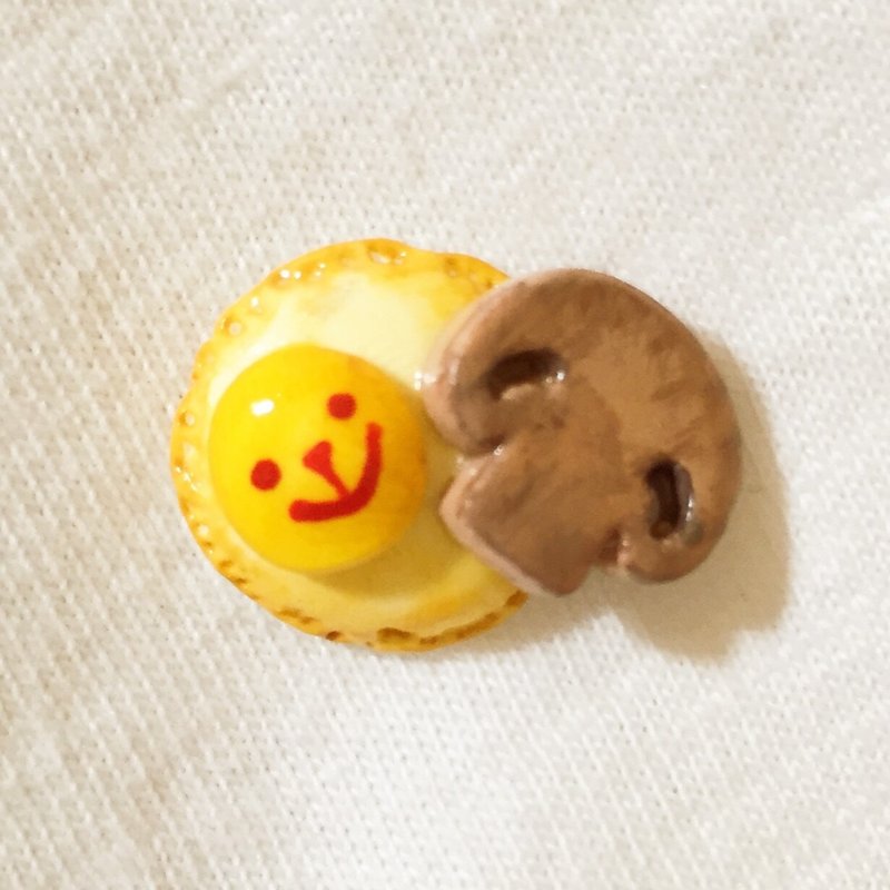 不挑食系列蔬菜耳环 (可改耳夹式) ((满600随机送神秘小礼物)) - 耳环/耳夹 - 粘土 多色