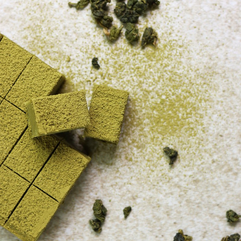 炭焙乌龙 生巧克力 (140g/盒) - 巧克力 - 新鲜食材 绿色