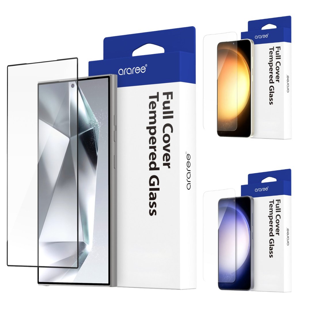 araree Core Glass 强化玻璃保护贴-Galaxy S24 Series - 手机配件 - 玻璃 