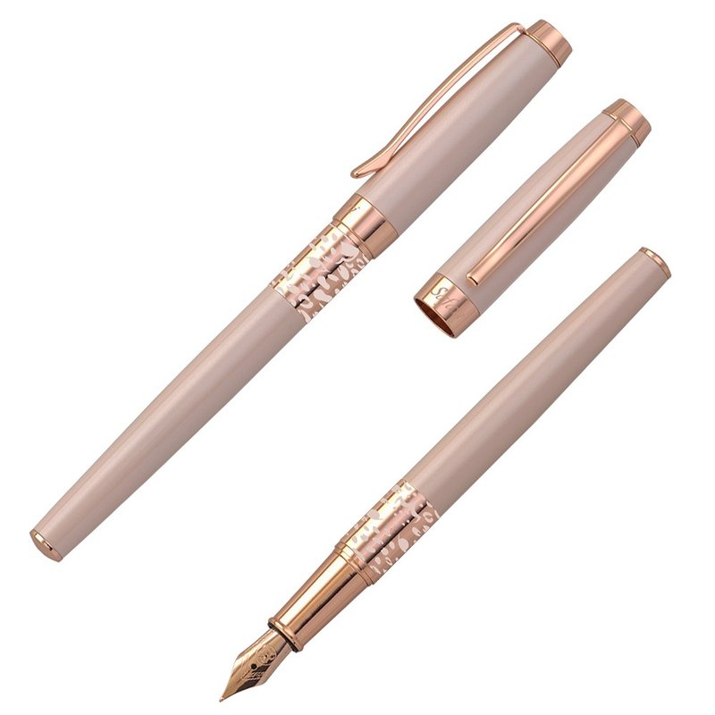 【IWI】Safari游猎钢笔(赠刻字)-粉猎豹图纹IWI-9S530FP-11RG - 钢笔 - 其他金属 