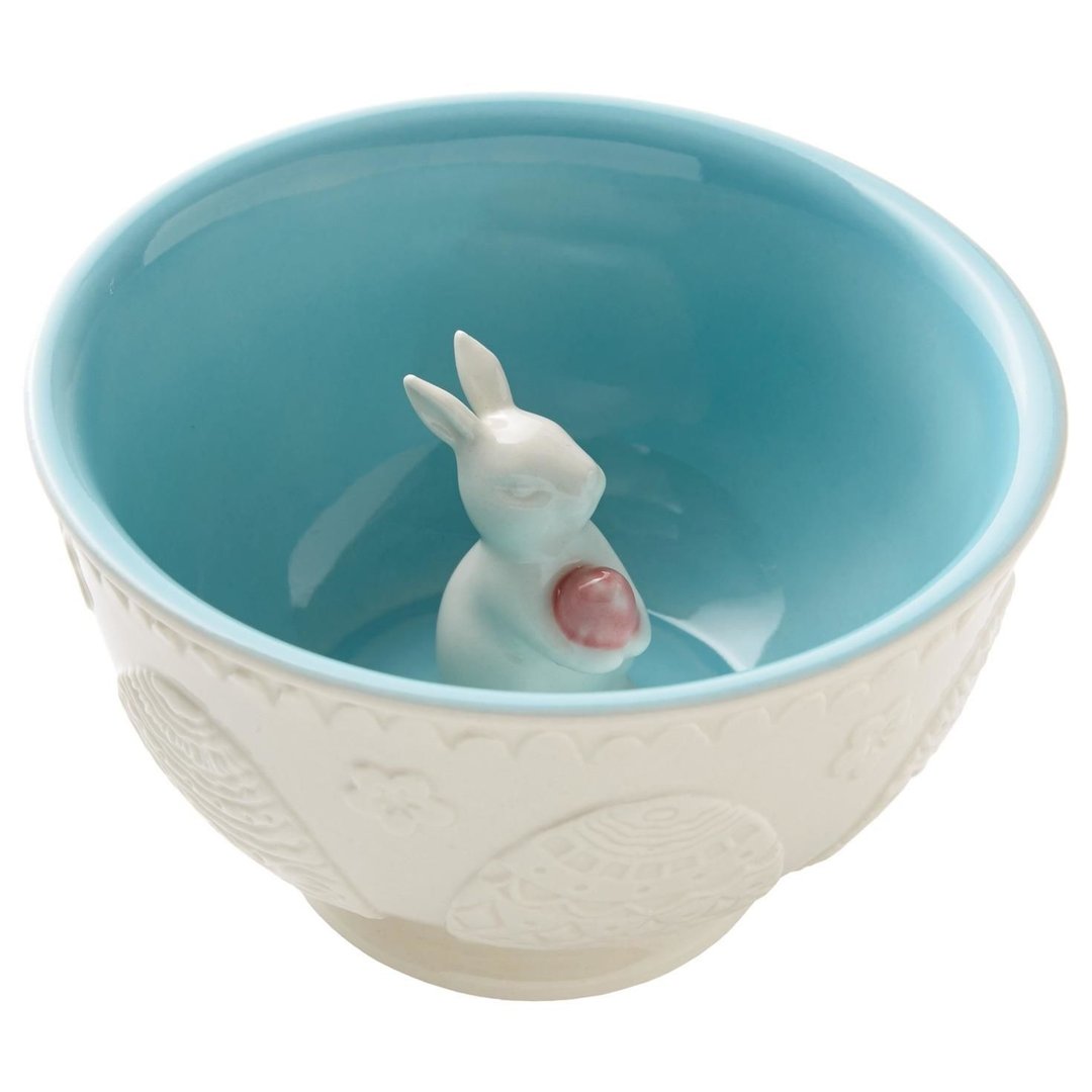 (限量) 白陶浮雕糖果碗 US - 茶具/茶杯 - 其他材质 白色