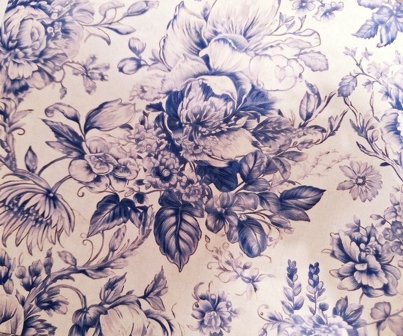 医护双层手术帽、工作帽、烘培帽  青花瓷 薄棉款 - 帽子 - 棉．麻 多色