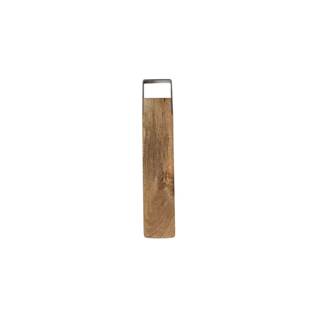 CUTTING BOARD 7 x 32 不锈钢提把木制调理砧板 – 7 x 32 - 托盘/砧板 - 木头 咖啡色