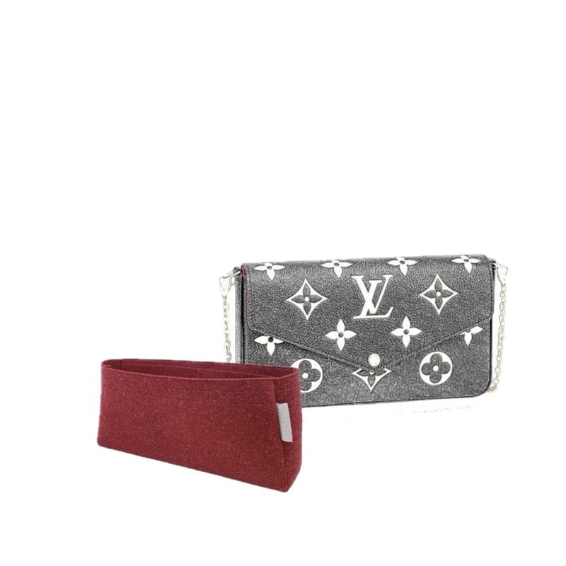 【香港制造|韩国绒布】手制内袋 - LV Félicie Pochette M69977 - 化妆包/杂物包 - 其他材质 多色