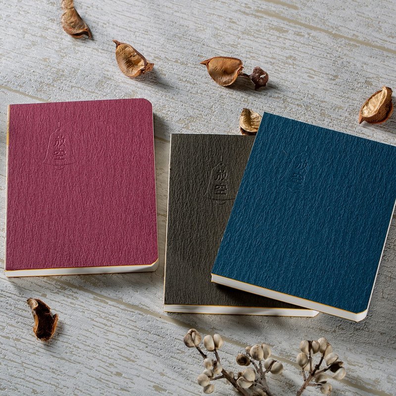 放空素色-A7美术纸封面空白笔记本 手帐日志 速写绘画本 - 笔记本/手帐 - 纸 白色